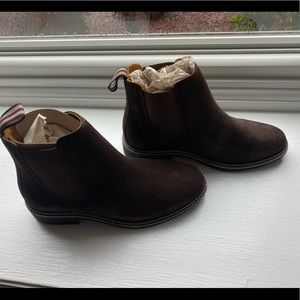 DeWulf Boots - Coffee Chelsea Leather Ankle Boots